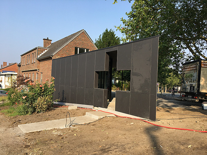 Des travaux de transformation de maison dans la province de Liège